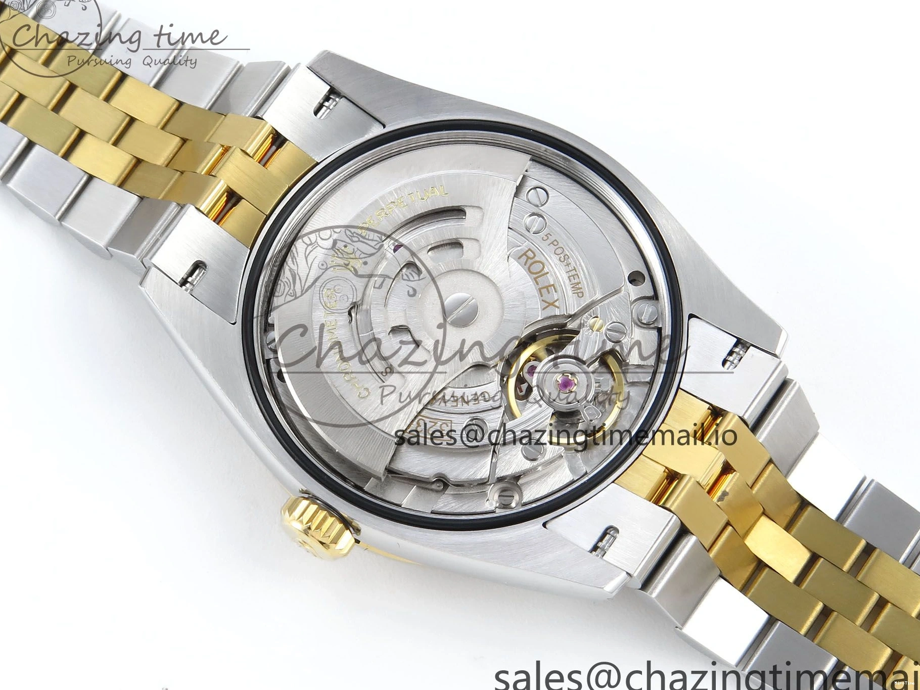 MiroTime 0126 DateJust 36 126233 EWEF Best Edition White Dial Stick Marker on SS YG Jubilee Bracelet A Affordable 618
